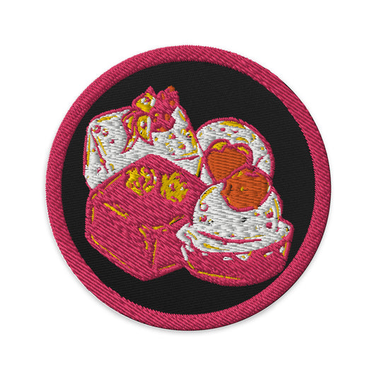 Fairy Cakes || Embroidered Patches