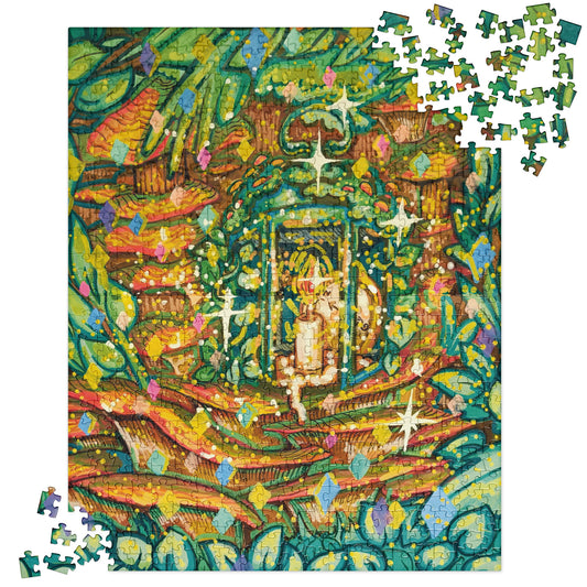 A Light in the Leaves || Jigsaw Puzzle