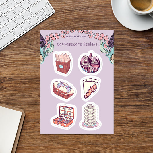 Cozy Cottage Set #2 || Sticker Sheet