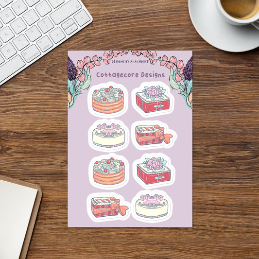 Cozy Cottage Set #3 || Sticker Sheet