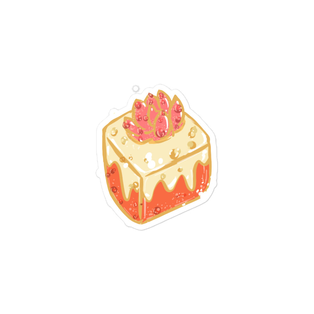 Vanilla Cream on Carrot Cake || Single Stickers