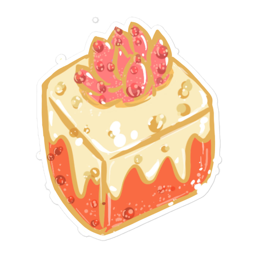 Vanilla Cream on Carrot Cake || Single Stickers