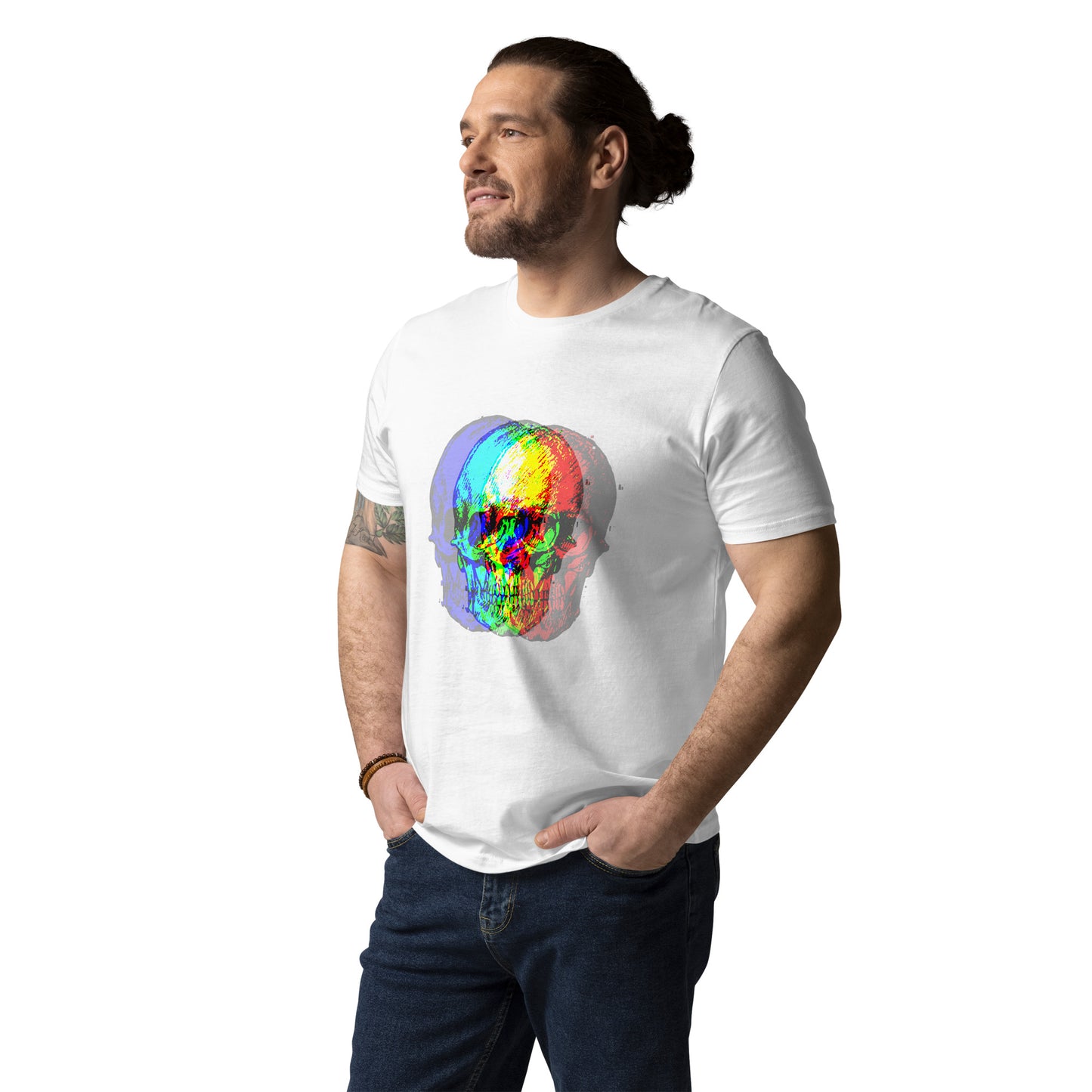 Holographic Skull  || T Shirt